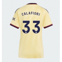 Camiseta Arsenal Riccardo Calafiori #33 Tercera Equipación Replica 2026-27 para mujer mangas cortas